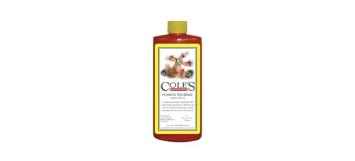 Cole's FS16 Flaming Squirrel Seed Sauce, 16-Ounce