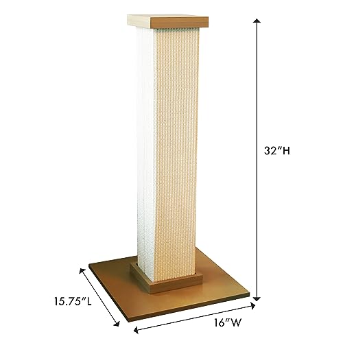 SmartCat Pioneer Pet Ultimate Scratching Post (Beige)
