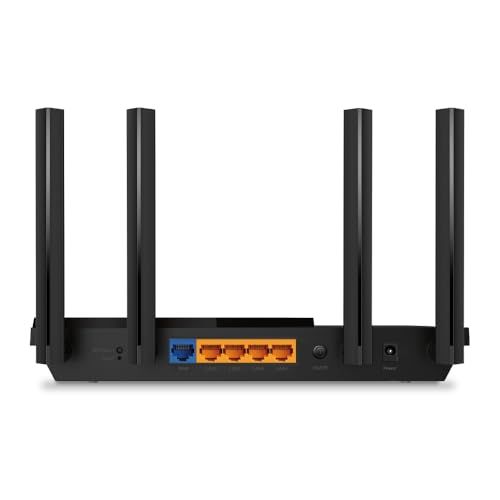 TP-Link AX1800 WiFi 6 Router (Archer AX21 V5) – Dual Band Wireless Internet, Gigabit, Easy Mesh, Works with Alexa - A Certified for Humans Device, Free Expert Support