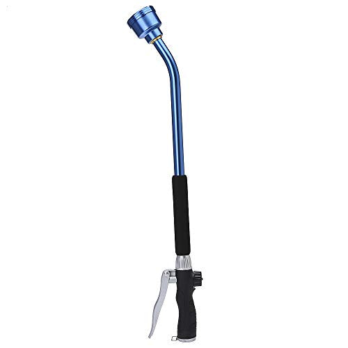 GREEN MOUNT Watering Wand, 24 Inches Sprayer Wand with Superior Stainless Head, Perfect for Hanging Baskets, Plants, Flowers, Shrubs, Garden and Lawn, Blue