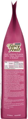 Fancy Feast Purina Filet Mignon Flavor with Real Seafood & Shrimp Dry Cat Food (7 Pound (Pack of 1))