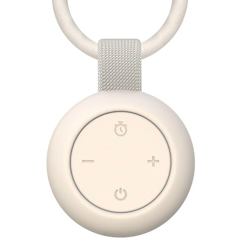 Portable Baby Sound Machine [White Noise for Babies Kids Adults][Timer Function][12 Soothing Sounds][Sleep Soother] 15 Hours Battery Life, Travel,Registry,Gifts,Shower,Clips on Baby Stroller