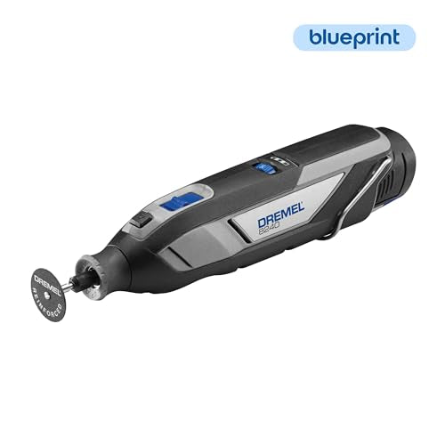 Dremel 8240-5 12V Cordless Rotary Tool Kit with Variable Speed and Comfort Grip - Includes 2AH Battery Pack, Charger, 5 Accessories, Wrench, and Tool Fabric Carry Bag