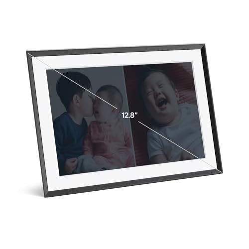 Aura Carver 10" HD WiFi Digital Picture Frame – Free Unlimited Cloud Storage – Send Photos from Phone – No Subscription – Auto On/Off – Gift for Parents & Grandparents – Quick 1 Minute Setup