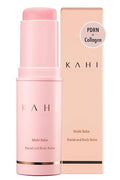 KAHI Wrinkle Bounce Multi Balm Stick | PDRN Collagen Wrinkle Stick | Korean Skin Care |All-in-One Hydrating Lip Balm Eye Cream Neck Cream Make Up Base & Face Mist Moisture Balm