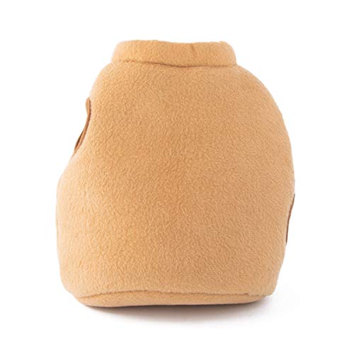 ZippyPaws Burrow- Interactive Dog & Puppy Toys for Boredom, Stimulating Pet Products to Keep Them Busy, Hide & Seek Plush Puzzles, Squeaky Toy for Enrichment, for Small & Medium Dogs- Honey Pot