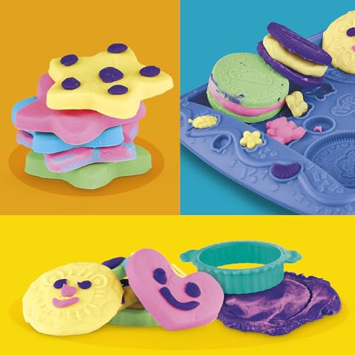 Play-Doh Kitchen Creations Cookie Creations Playset, Kids Arts & Crafts Set, Preschool Play Food Toys, Easter Gifts for Girls & Boys, Ages 3+ ( Exclusive)