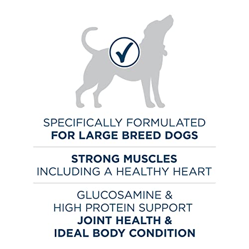 Purina ONE Plus Large Breed Adult Dog Food Dry Formula, Real Protein Rich Natural Chicken Flavor - 40 lb. Bag