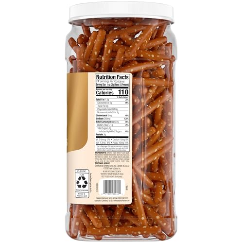 Snyder's of Hanover, Pretzel Dipping Sticks, 24 Oz Canister
