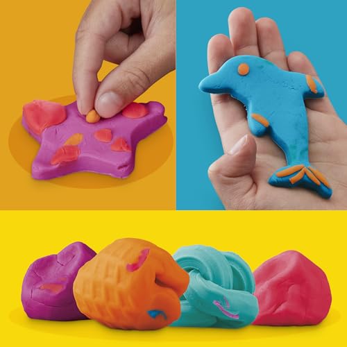 Play Doh Bulk Handout 42-Pack of 1-Ounce Modeling Compound Cans, Back to School Gifts, Prizes, & Party Favors, Kids Arts & Crafts, Preschool Toys, Ages 2+ ( Exclusive)