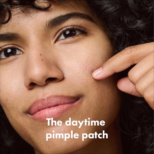 Mighty Patch™ Invisible+ Patch - Daytime Hydrocolloid Acne Pimple Patches for Covering Zits and Blemishes, Ultra Thin Spot Stickers for Face and Skin (24 Medium and 15 Small Patches)