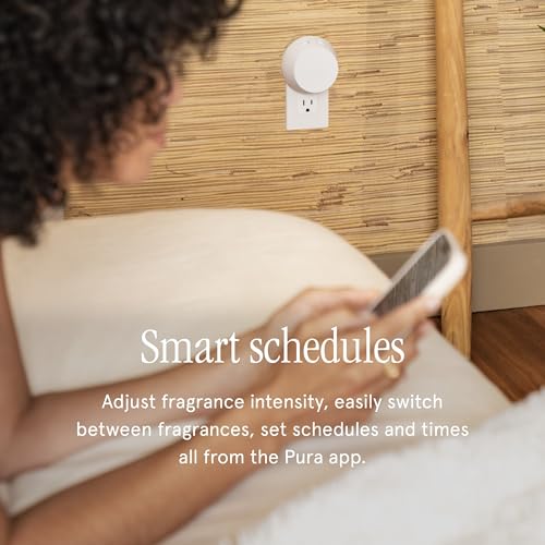 Pura Smart Home Scent Refill - Long-Lasting Premium Fragrance per Refill - Clean Diffuser Fragrance for Home, Office & Apartment - 2 Pack, Linens & Surf