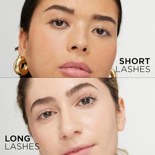 L’Oreal Paris Makeup Original Telescopic Mascara, Separating Mascara Volume and Length Formula, Washable, Blackest Black, 0.27 Fl Oz., 1 Count