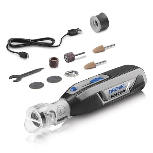 Dremel PawControl 7760-PET Dog Nail Grinder and Trimmer - Cordless & Rechargeable Pet Grooming Tool Kit - Safe for Dogs, Cats, and Small Animals ( Exclusive)