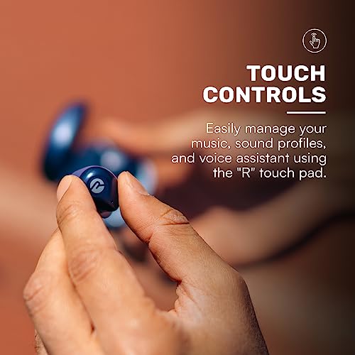 Raycon Fitness Bluetooth Wireless Earbuds + Microphone with Active Noise Canceling, Sweat & Water-Resistant Earphones, Running Headphones, Ear Buds Wireless Bluetooth 56 Hours Playtime (Black)