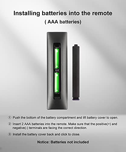 for Vizio Smart tv Remote Replacement,Compatible with vizio TV D-Series,M-Series,V-Series,UHD LED LCD Smart TV