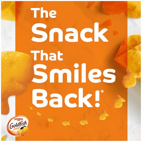 Goldfish Crackers Big Smiles Variety Pack with Cheddar, Colors, and Pretzels, Snack Packs, 30 Ct
