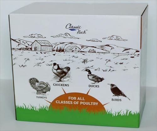 Classic Flock 5lb Dried mealworms - High Protein, Pure Natural, Delicious - Ideal for Chickens, Birds, Ducks, Lizards, Turtles, Fish, and Reptiles, 5lb Meal Worms