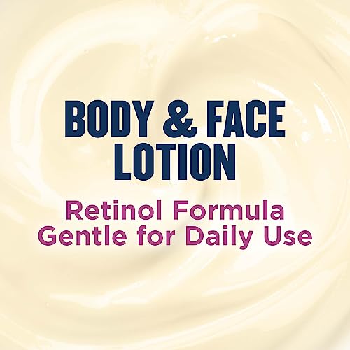 Gold Bond Age Renew Retinol Overnight Body & Face Lotion, 13 Oz, Anti-Aging Moisturizer for Visibly Plumper, Smoother Skin, 24-HR Hydration, Non-Irritating, Non-Greasy, Dermatologist-Tested, Unscented