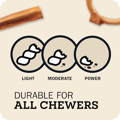 Redbarn Pet Products All Natural 5"-8" Braided Bully Sticks for Small & Large Dogs - Healthy Long Lasting Beef Chews Variety Party Pack - Single Ingredient Low Odor Rawhide Free - 8 oz Bag