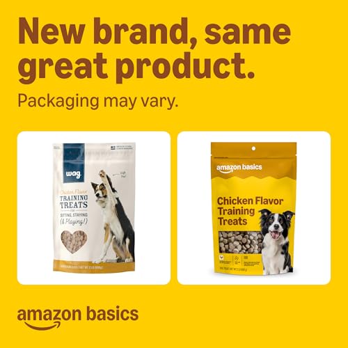 Basics Chicken Flavor Training Treats for Dogs, 2 lb. Bag (32 oz) (Previously Wag)