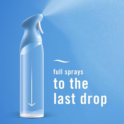 Febreze Air Mist, Air Freshener Spray, Odor Fighting Room Spray, Deodorizer for Home Bathroom Kitchen Office Apartment Dorm Room Classroom, Linen & Sky Scent, 8.1oz (Pack of 6)