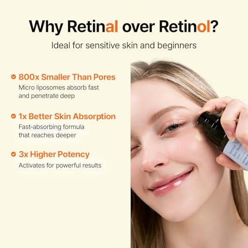 MEDITHERAPY Retinal Skin Booster Serum | Retinaldehyde, Niacinamide Anti-Aging Serum - K-Beauty Facial Serum for Fine Lines, Firming & Radiance | Hydrating Face Serum All Skin Types, 5.07 fl oz
