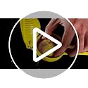 Y-ME Manual Juicer Citrus Lemon Squeezer, Fruit Juicer Lime Press Metal, Professional Hand Juicer Kitchen Tool(Yellow）