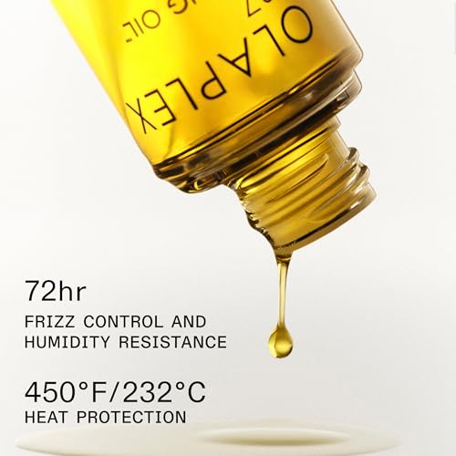 Olaplex Nº. 7 Bonding Oil: High Shine | Heat Protectant, Visibly Smooths & Softens Hair, Added Color Vibrancy, Up to 72 Hour Frizz Control | For Coily, Curly, Straight, and Wavy