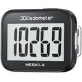 3D Pedometer for Walking, Simple Step Counter with Large Digital Display, Step Tracker with Removable Clip Lanyard, Accurately Track Steps for Men Women Kids Adults Seniors
