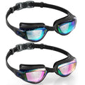 Aegend Swim Goggles for Kids Youth 3-14 Anti-Fog Anti-UV Comfort Fit Goggles for Swimming