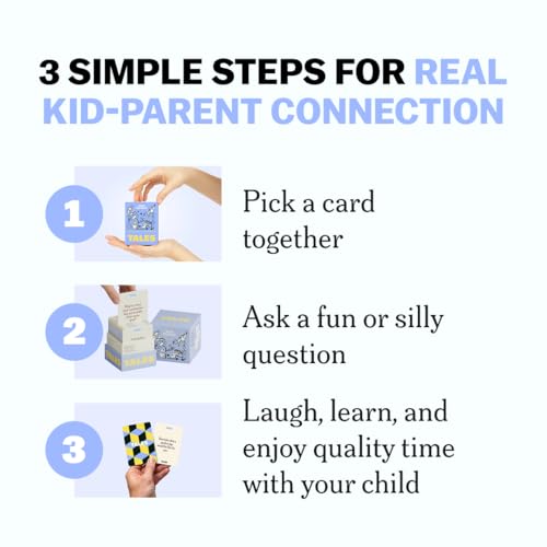 TALES 150 Conversation Cards, Kids Edition, Fun Family Games for Kids, Perfect for Dinners, Road Trips, Classrooms & Game Nights, Gifts & Gatherings, Conversation Starters to Spark Creativity