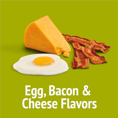Purina Friskies Party Mix Morning Munch Crunch Egg, Bacon and Cheese Flavors Cat Treats - 30 oz Canister