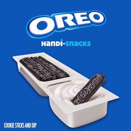 Handi-Snacks OREO Cookie Sticks 'N Creme Dip Snack Packs, 20 Snack Packs