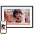 Aura Carver 10" HD WiFi Digital Picture Frame – Free Unlimited Cloud Storage – Send Photos from Phone – No Subscription – Auto On/Off – Gift for Parents & Grandparents – Quick 1 Minute Setup