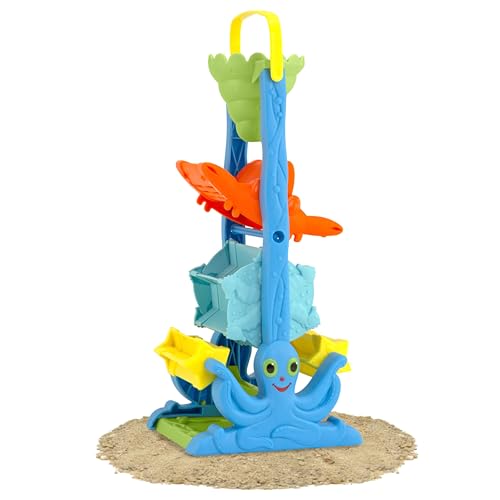 Melissa & Doug Seaside Sidekicks Funnel Fun Sand and Water Toy - Kids Outdoor Toys and Beach Toys for Toddlers, Encourages Sensory Play, Ages 2+