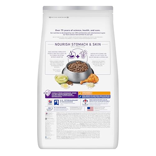 Hill's Science Diet Adult Sensitive Stomach & Skin Dry Dog Food, Chicken, 30 lb. Bag