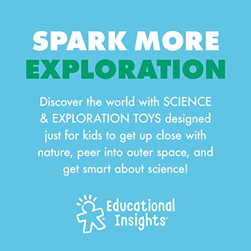 Educational Insights GeoSafari Ladybug Garden - Ladybug House with Live Ladybugs, Bug Catching Kit, Terrarium Kit for Kids & Toddlers, Bugs for Kids, At Home STEM Bug Habitat for Boys & Girls Ages 3+