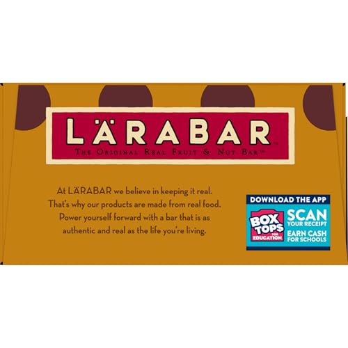 Larabar Peanut Butter Chocolate Chip, Fruit and Nut Bars, Gluten Free and Vegan, 18 Ct, 28.8 oz