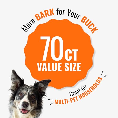 Good ‘n’ Fun Triple Flavor Twists for All Dogs, Treat Your Dog to Long-Lasting Chews Made with Beef Hide, Pork Hide and Chicken, 70 Count