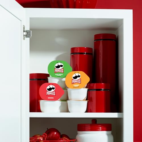 Pringles Potato Crisps Chips, Lunch Snacks, Snack Cups, Variety Pack, 19.3oz Box (27 Cups)