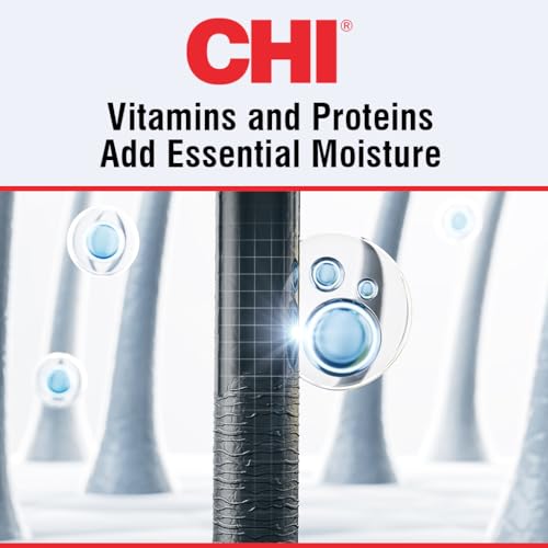 CHI 44 Iron Guard Thermal Protection Spray for Hair, Heat Damage Shield with Ceramic Minerals, Lightweight Styling Spray, Frizz Control & Shine Enhancer, 8 Fl Oz