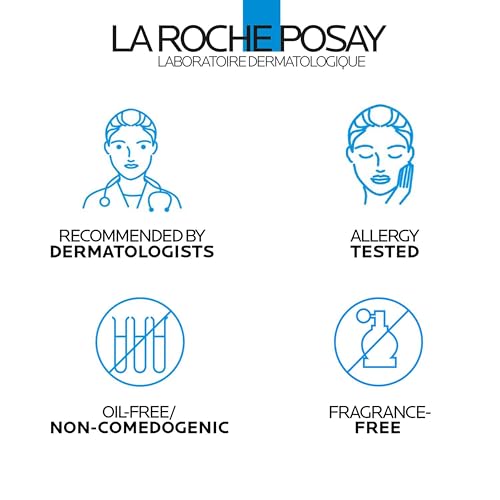 La Roche-Posay Toleriane Purifying Foaming Facial Cleanser, Oil Free Face Wash for Women & Men with Niacinamide + Ceramides, Pore Cleanser Safe For Sensitive Skin, Won’t Dry Out Skin, Soap Free