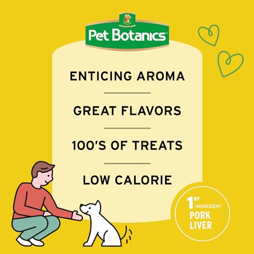 Pet Botanics 20 oz. Pouch Training Rewards Soft & Chewy, Bacon Flavor, with 500 Treats Per Bag, The Choice of Top Trainers
