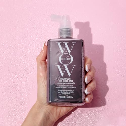COLOR WOW Dream Coat for Curly Hair – Frizz-Free Curls Made Easy | Moisture-Boosting Spray, Curl-Enhancing Formula