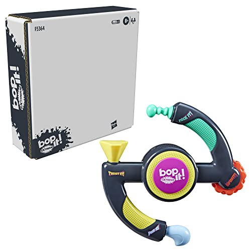 Hasbro Gaming Bop It Extreme Electronic Game for 1 or More Players, Fun Party Interactive Game for Kids Ages 8+, 4 Modes Including One-On-One Mode ( Exclusive)