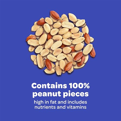 Kaytee Shelled Peanuts for Cardinals, Blue Jays, Woodpeckers and Other Outside Wild Birds, 11 Pounds
