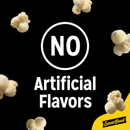 Smartfood Popcorn, White Cheddar, 0.625 Ounce (Pack of 40)