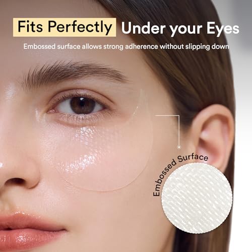 Abib Collagen Peptide Eye Patches for Wrinkles & Fine Line with Jericho Rose Jelly, 60 Count, Korean Skin Care