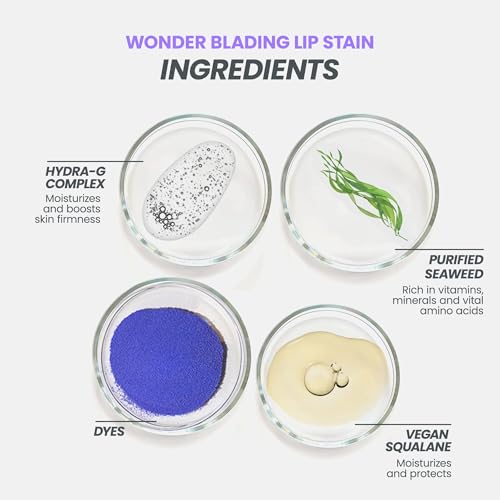 Wonderskin Wonder Blading Lip Stain Peel Off Masque - Long Lasting, Waterproof and Transfer Proof Pink Lip Tint, Matte Finish Peel Off Makeup